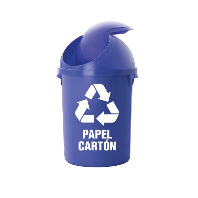POLINPLAST - Papelero Artur N° 80 Ecológico para Papel y Cartón