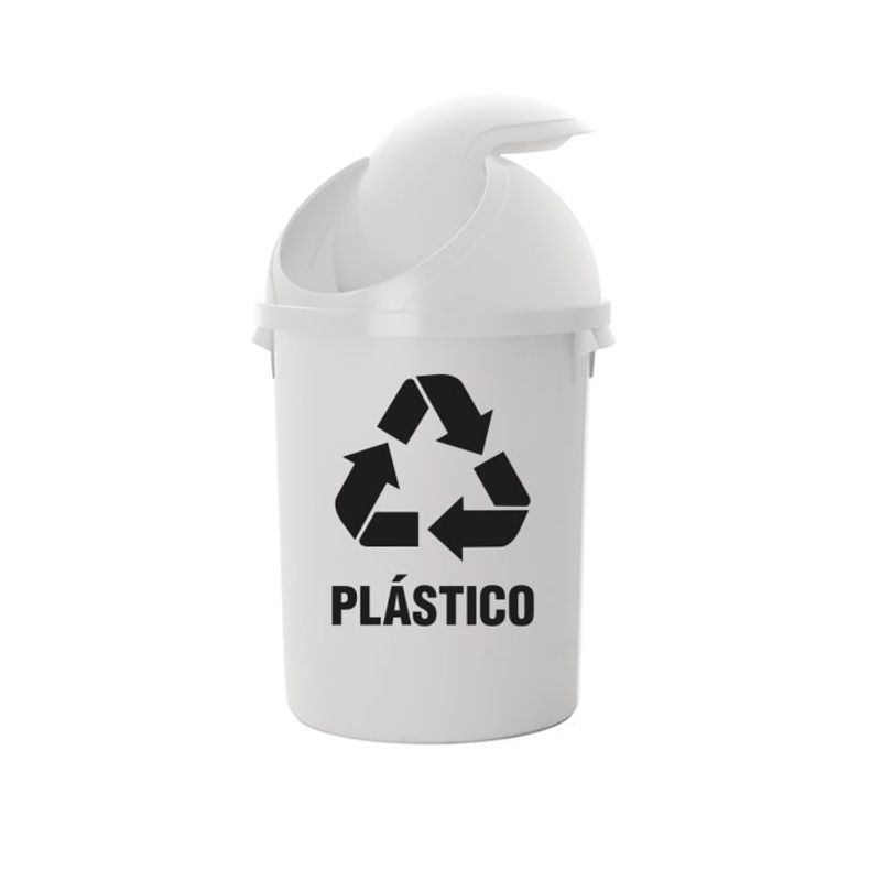 POLINPLAST - Papelero Artur N° 80 Ecológico para Residuos Plásticos