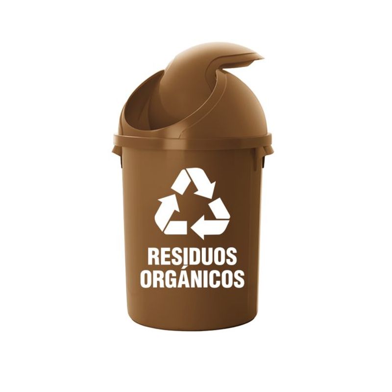 POLINPLAST - Papelero Artur N° 80 Ecológico para Residuos Orgánicos