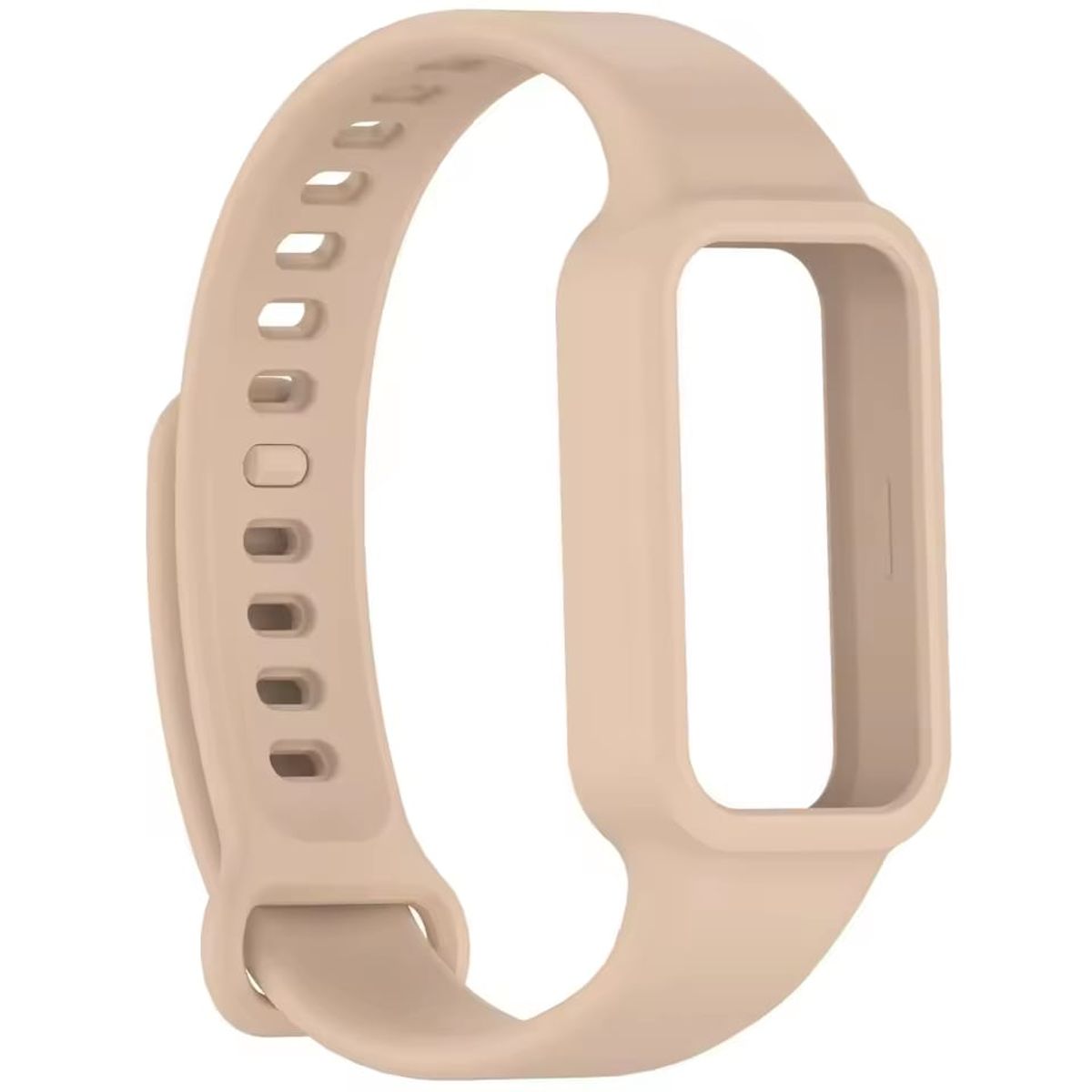 GENERICO - CORREA DE SILICONA PARA XIAOMI SMART BAND 9 ACTIVE DURAZNO