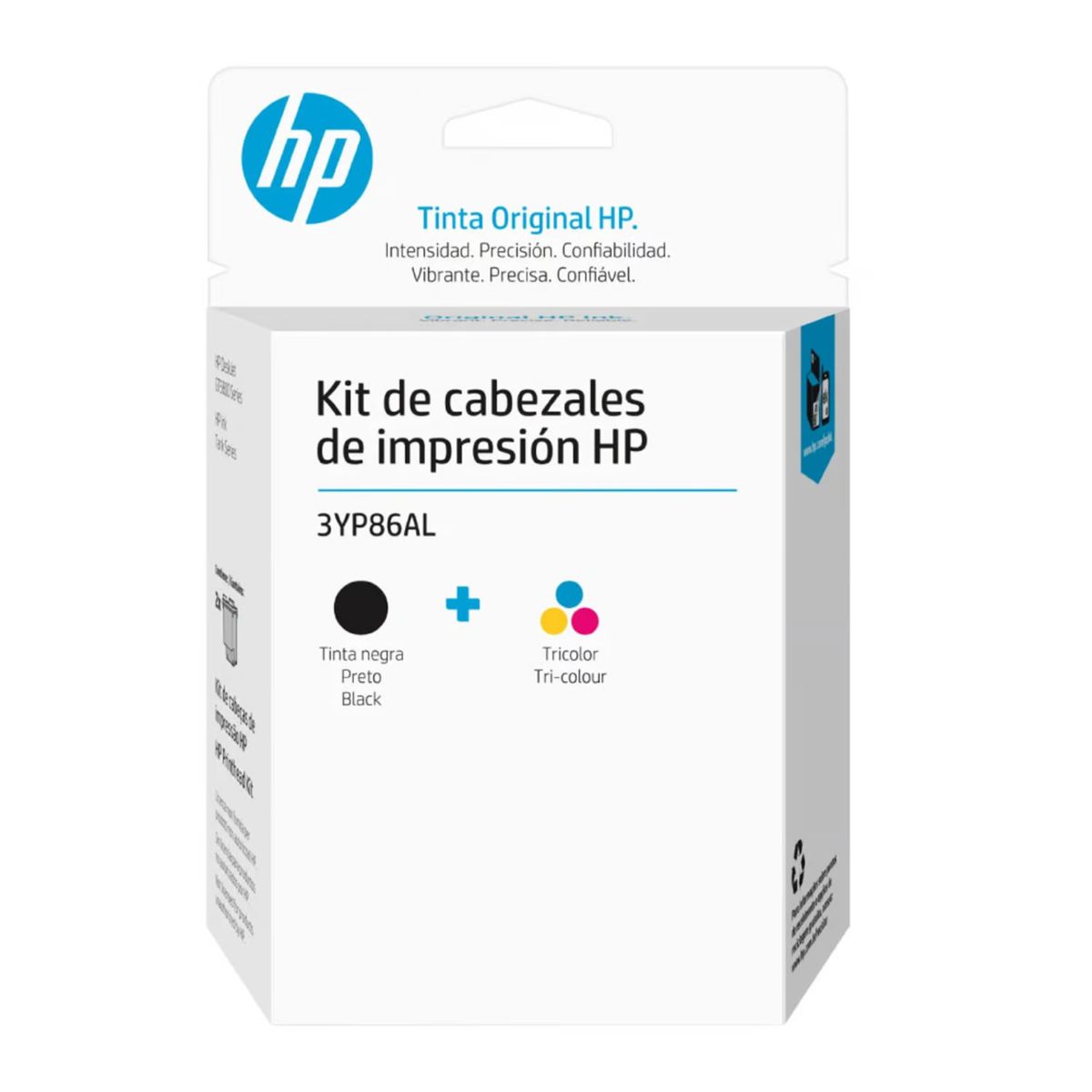 HP - KIT DE CABEZAL HP 3YP86AL 315-415-GT5820-GT5810 BLACK Y TRICOLOR