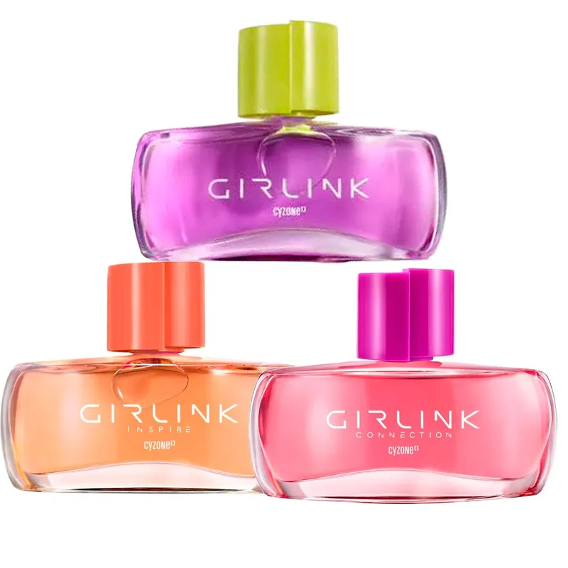CYZONE - Kit Girlink Colección x3 Perfumes de Mujer
