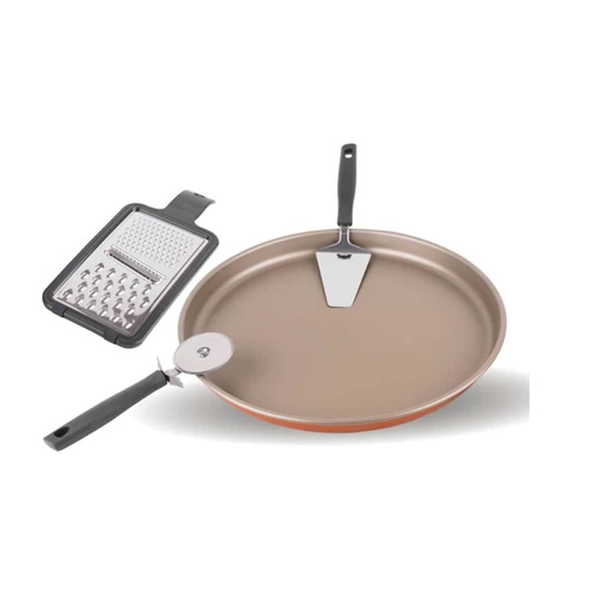 TRAMONTINA - SET PARA PIZZA TRAMONTINA 4 PIEZAS