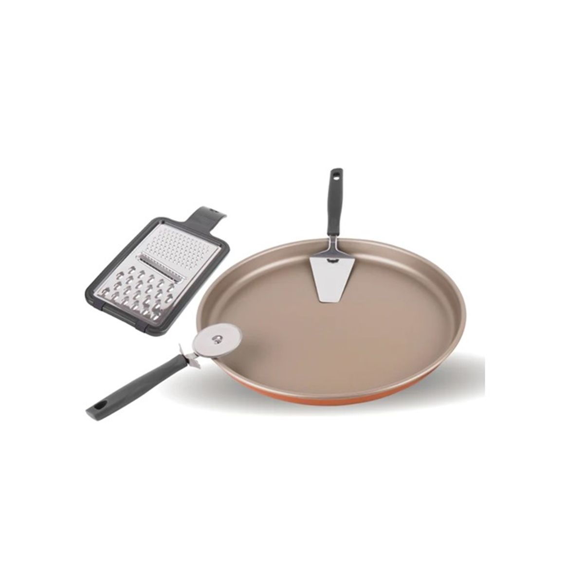 TRAMONTINA - SET PARA PIZZA TRAMONTINA 4 PIEZAS