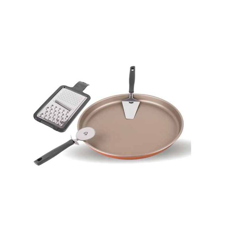 TRAMONTINA - SET PARA PIZZA TRAMONTINA 4 PIEZAS