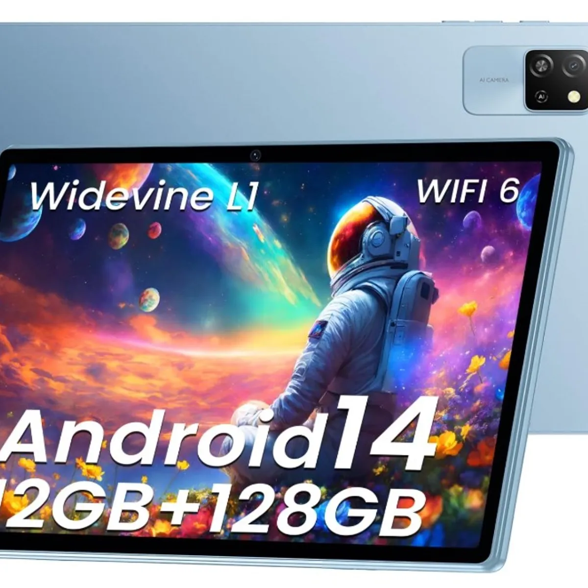 BLACKVIEW - Tablet Blackview Tab 60 WIFI 10.1" 128gb Rom,12gb Ram, 5100 mAh, Android 14, Blue