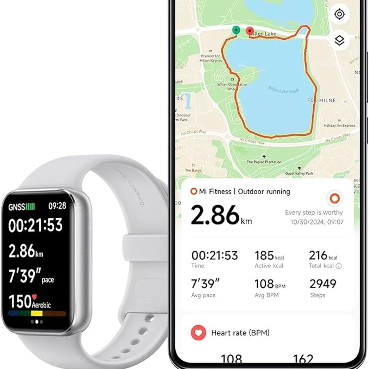XIAOMI - PULSERA XIAOMI BAND 9 PRO - PLATEADO