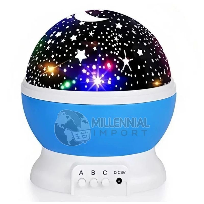 GENERICO - Lámpara Proyector De Estrella y Luna Star Master Para Niños