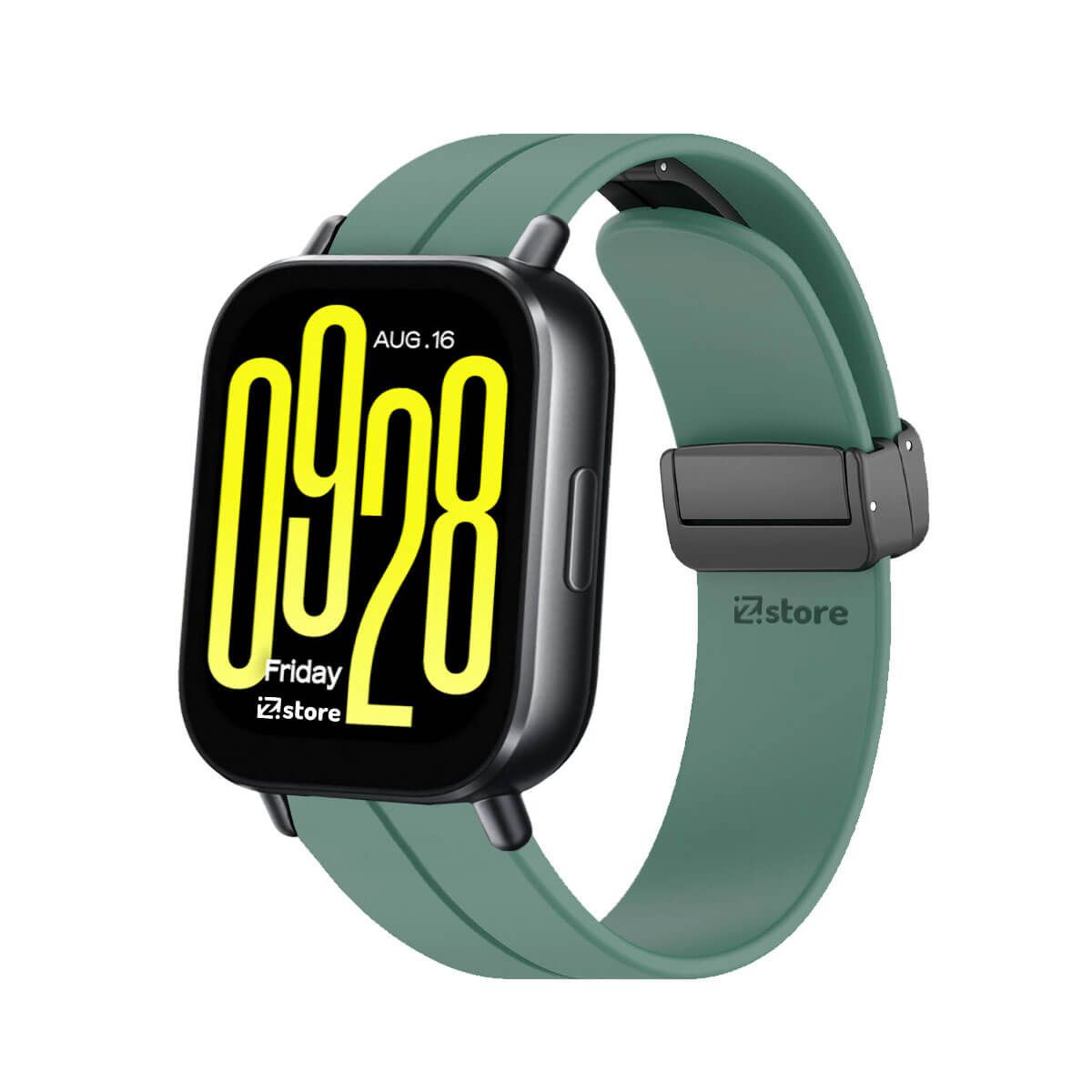 GENERICO - Correa Para Redmi Watch 5 Active Broche Magnético Verde Pino