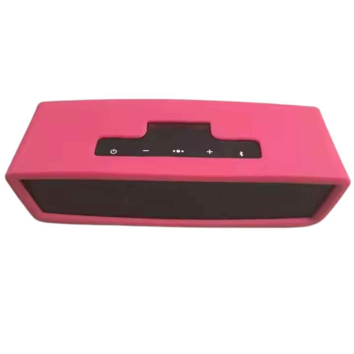 GENERICO - FUNDA CASE PROTECTOR SILICONA PARA BOSE SOUNDLINK MINI 12 ROJO