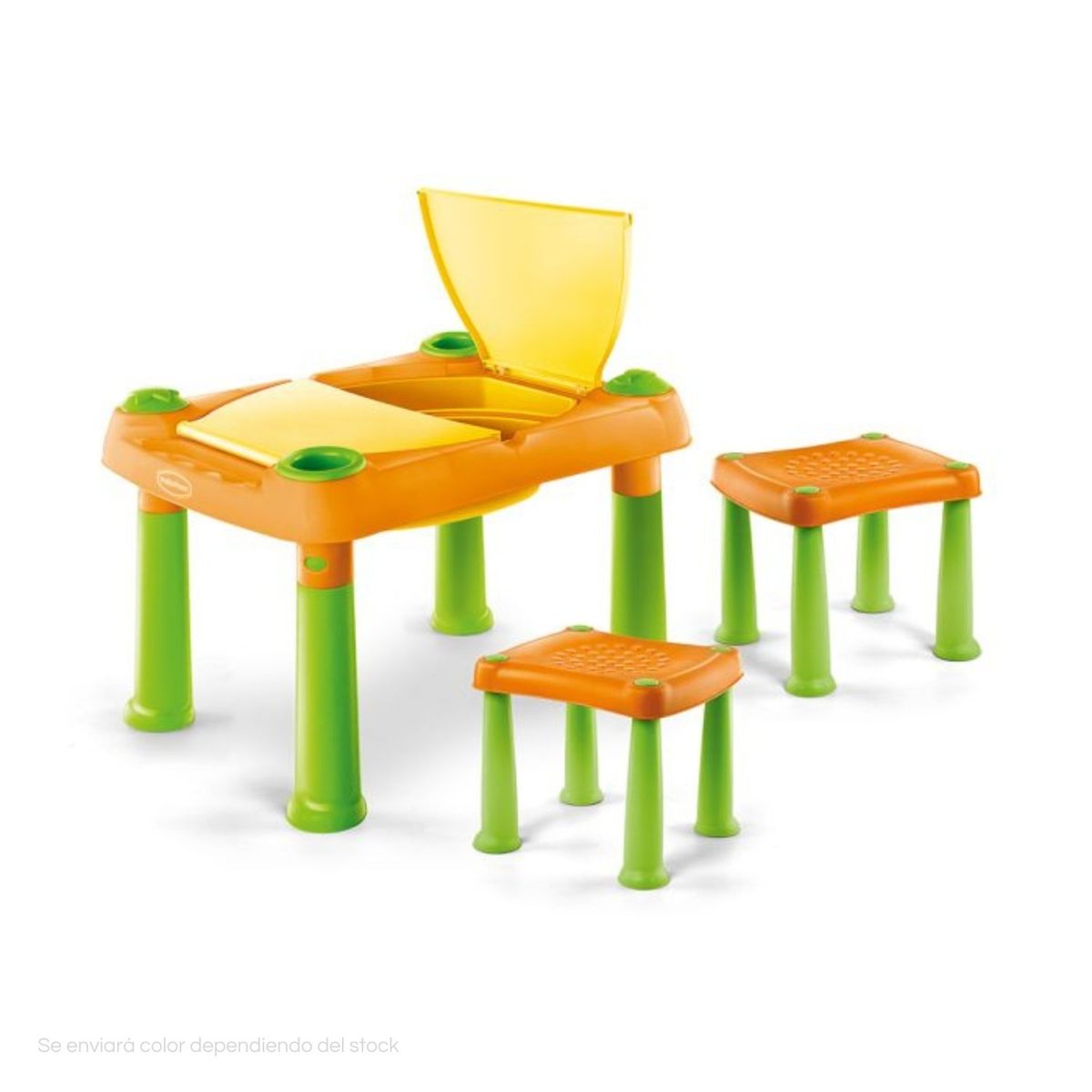 POLINPLAST - Mesa Didáctica Unisex con 2 Bancos, Funcional y Segura