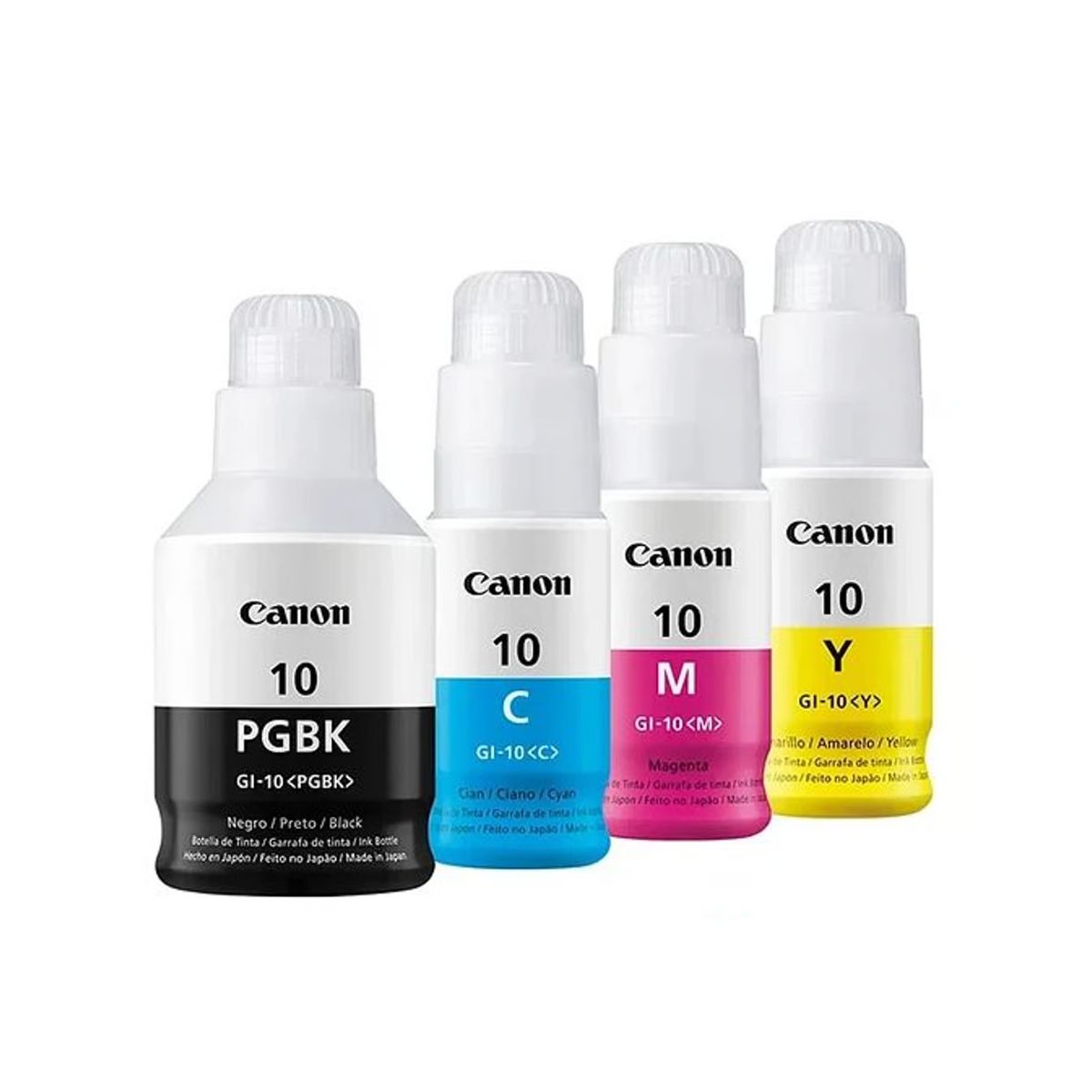 CANON - Kit de Tintas Canon GI-10 cmybk g5010 g6010 g7010 GI-10 original