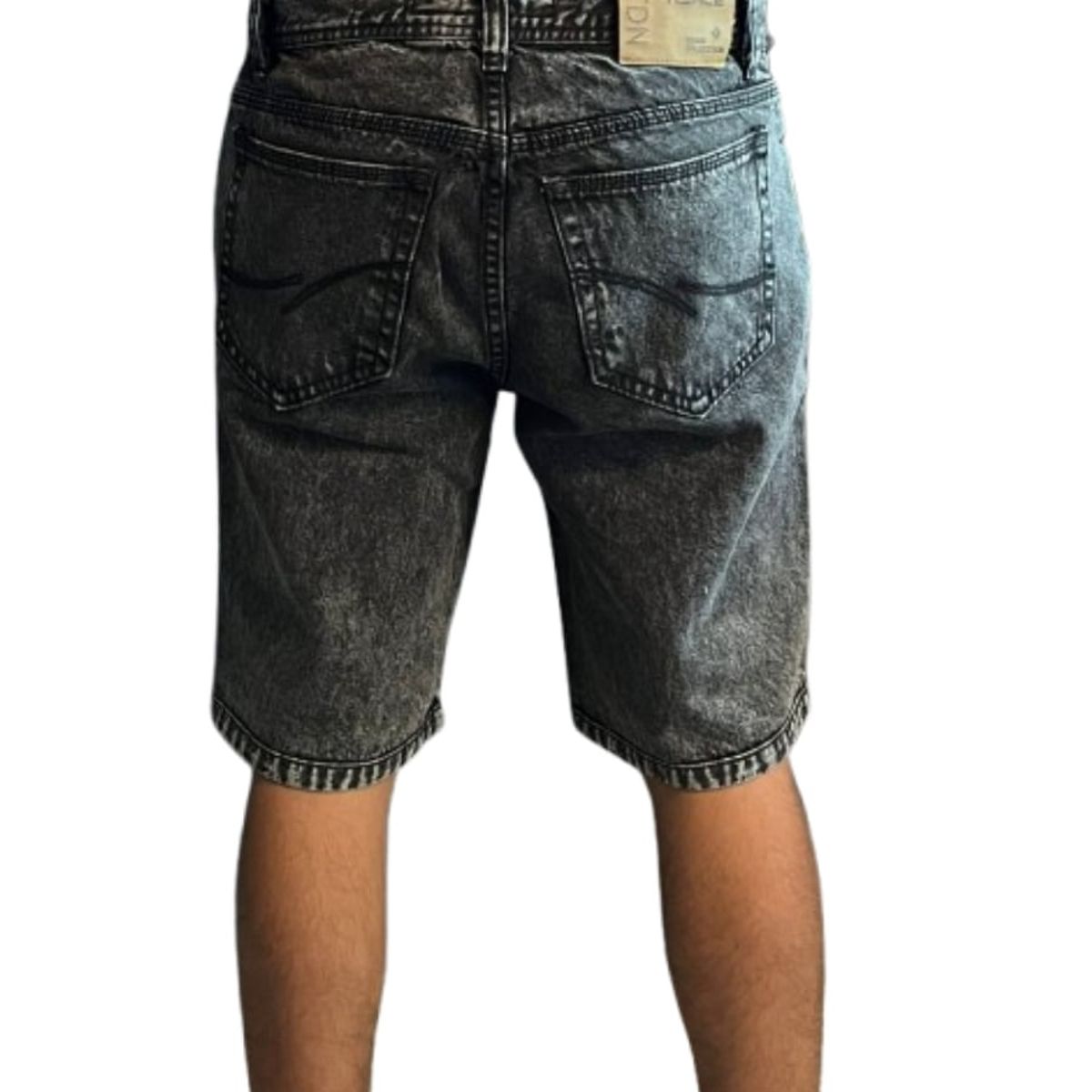 GENERICO - SHORT JEAN RASGADO PARA HOMBRE