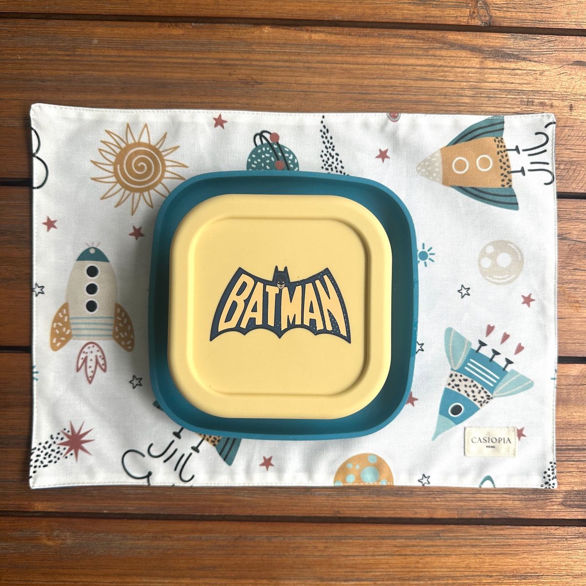 CASIOPIA - Mantel Individual para lonchera antimanchas Cohetes