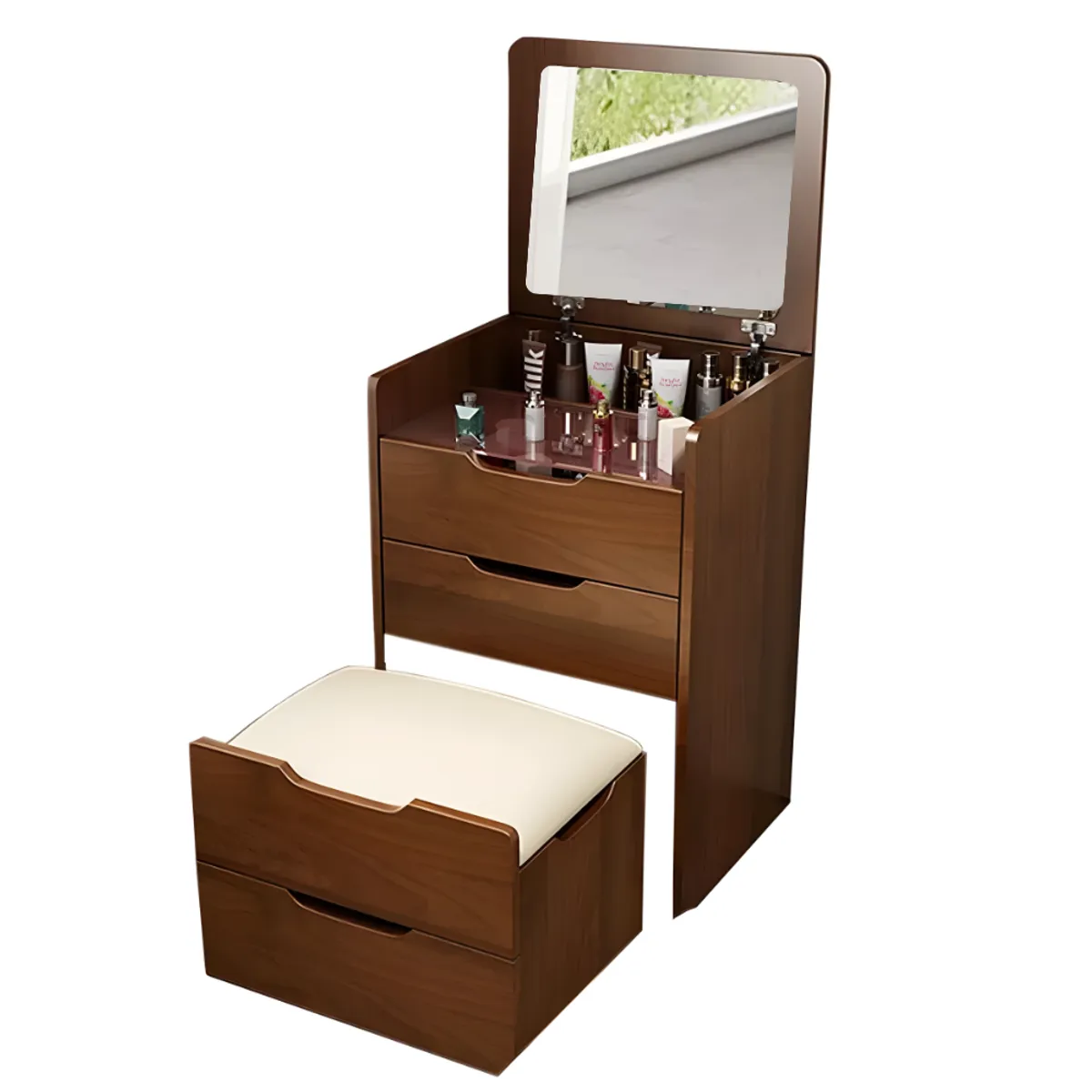 GENERICO - Tocador Multifuncional Alexius Caramelo Muebles Gaudi