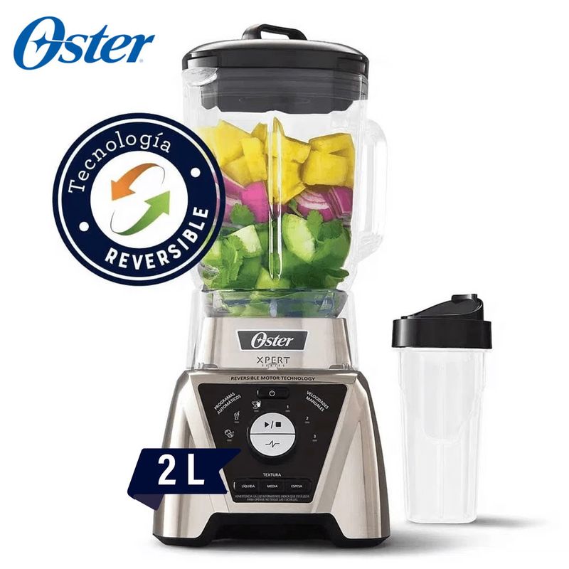OSTER - Licuadora Oster Xpert control de textura 2Lt 2Hp Plateado BLST3B-CPG