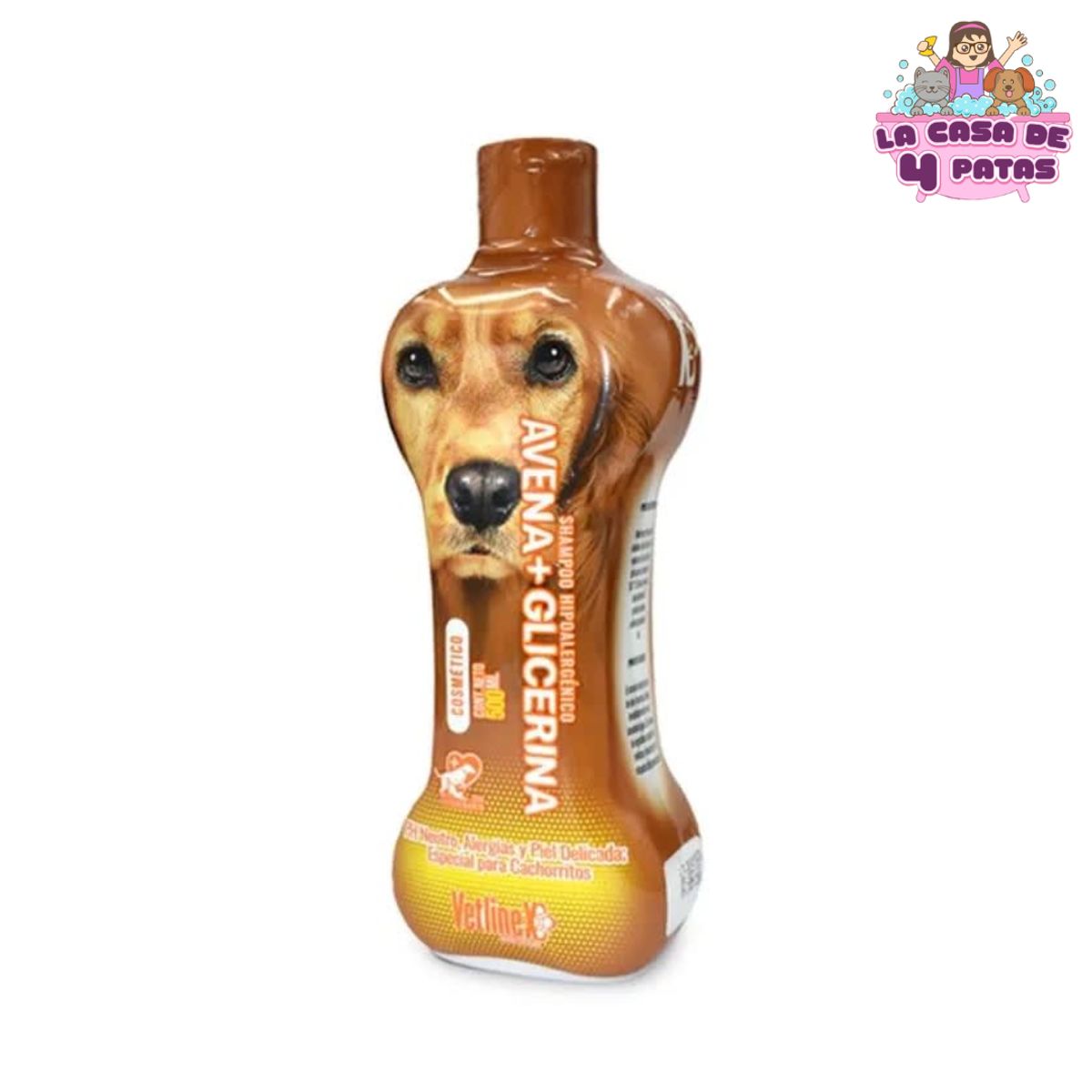 VETLINEX - SHAMPOO AVENA + GLICERINA x500ML