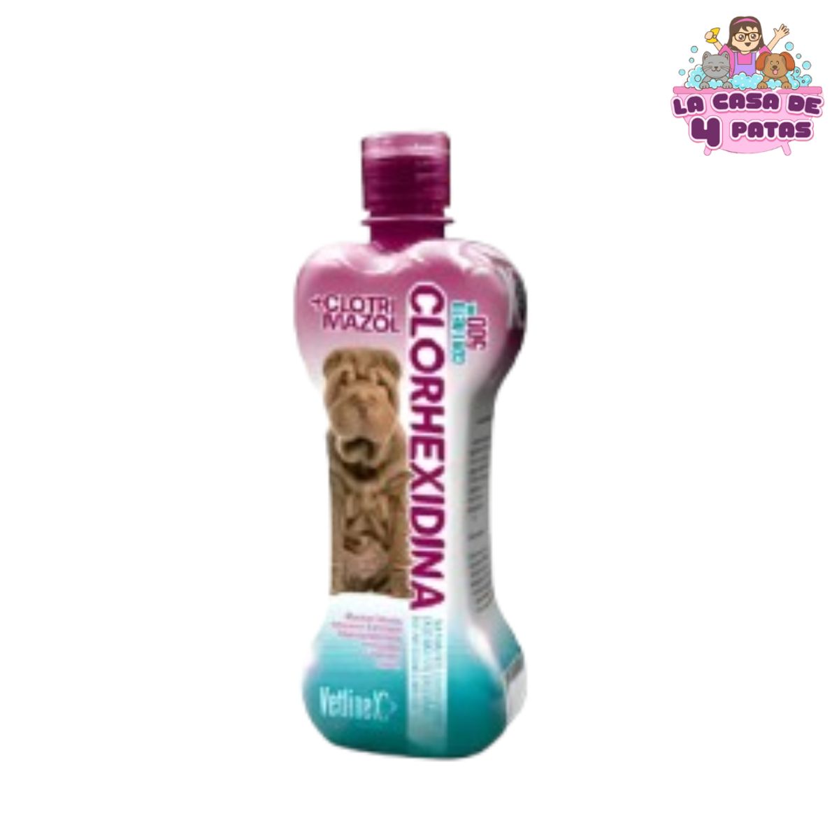 VETLINEX - SHAMPOO CLORHEXIDINA + CLOTRIMAZOL x 500 ML