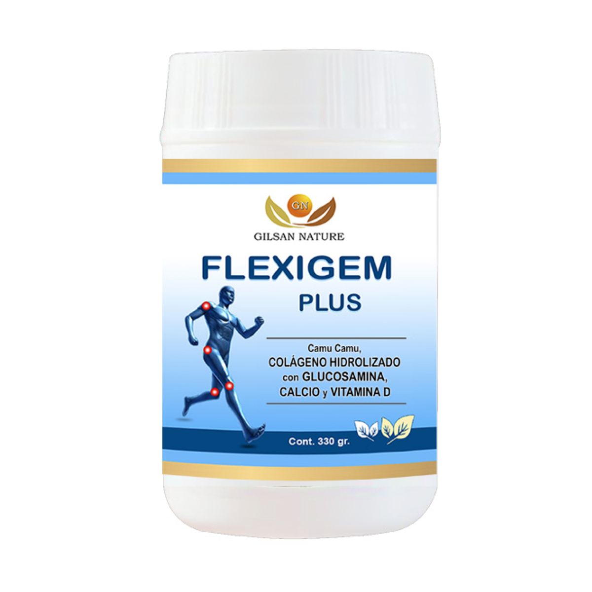 GENERICO - FLEXIGEM 330G  COLÁGENO,GLUCOSAMINA, VITAMINA D Y CALCIO