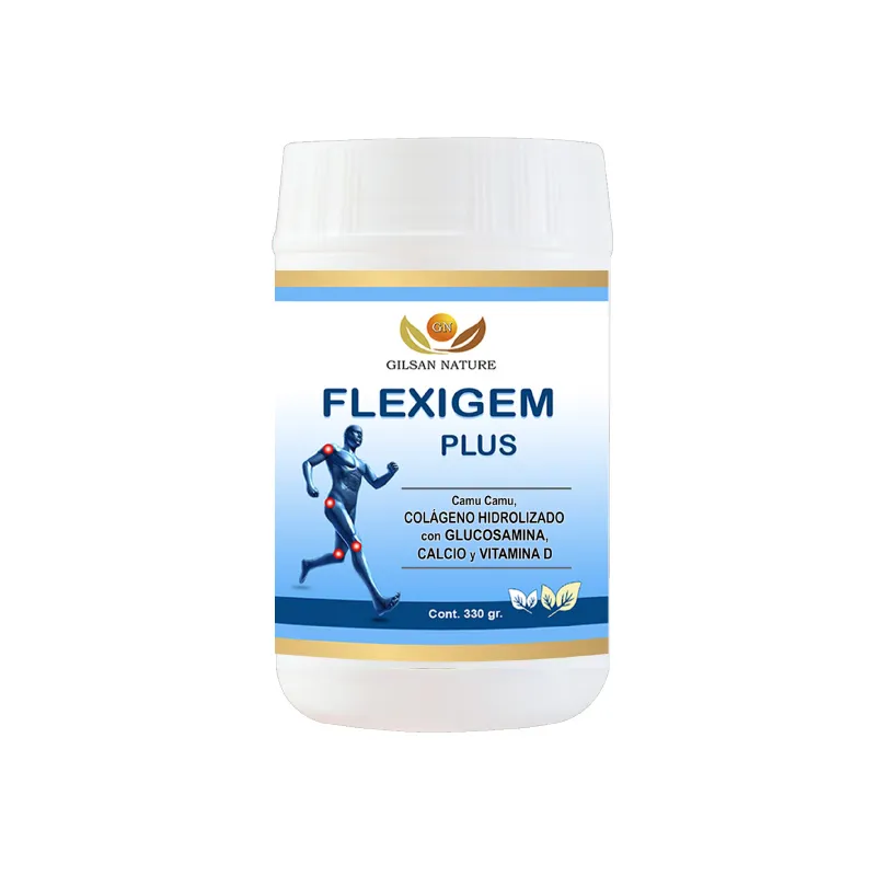 GENERICO - FLEXIGEM 330G  COLÁGENO,GLUCOSAMINA, VITAMINA D Y CALCIO