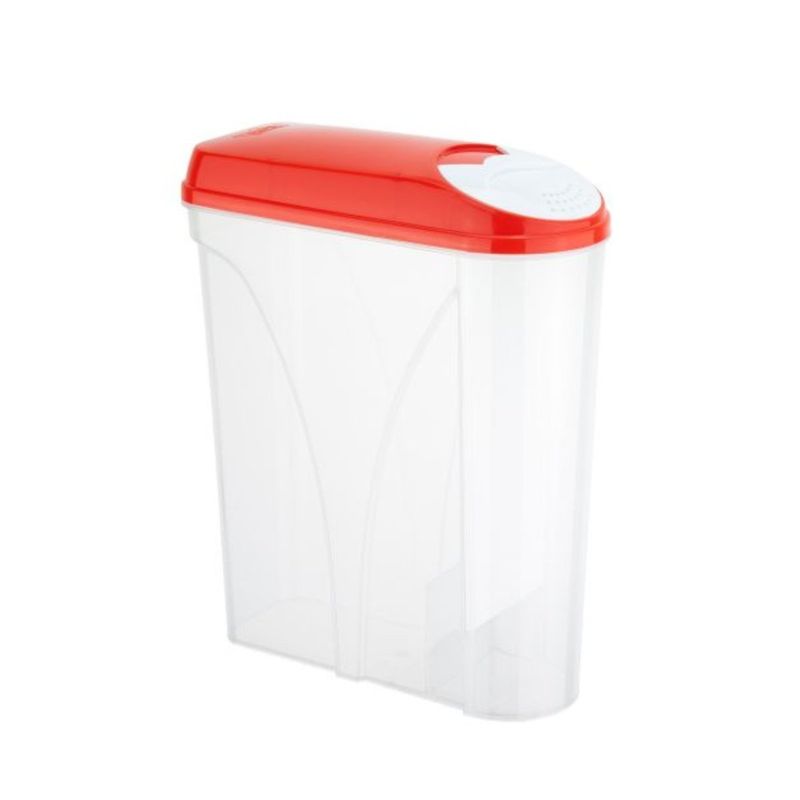 REY PLAST - Dispensador Multiusos con Dosificador Práctico Rojo