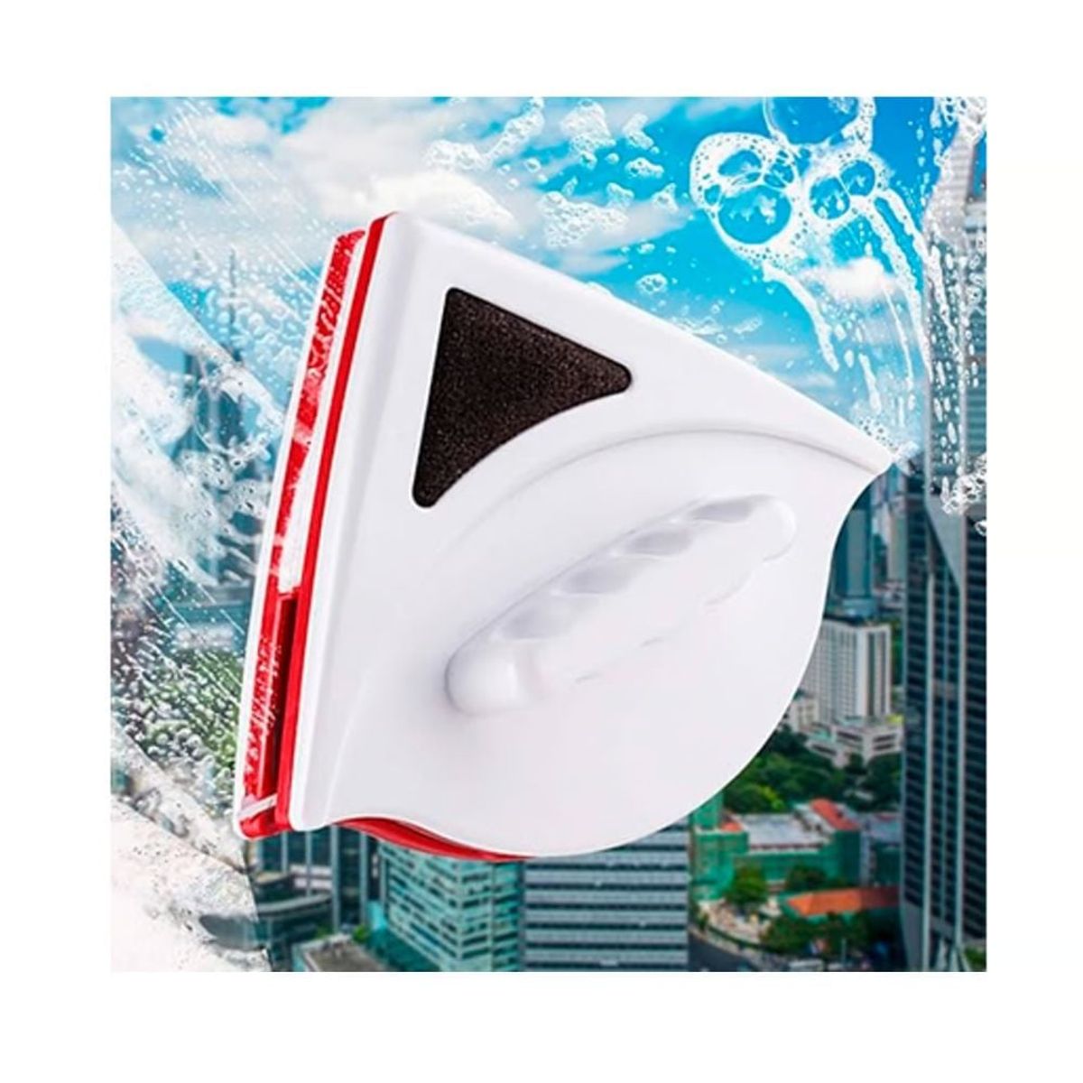 GENERICO - Limpiador vidrio ventana interior y exterior magnético