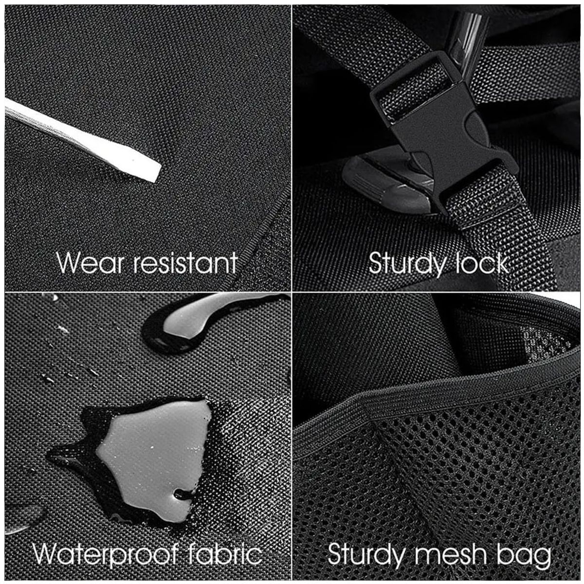 GENERICO - Organizador maletero Autos Carro Viaje asiento Botella multi bolsillo