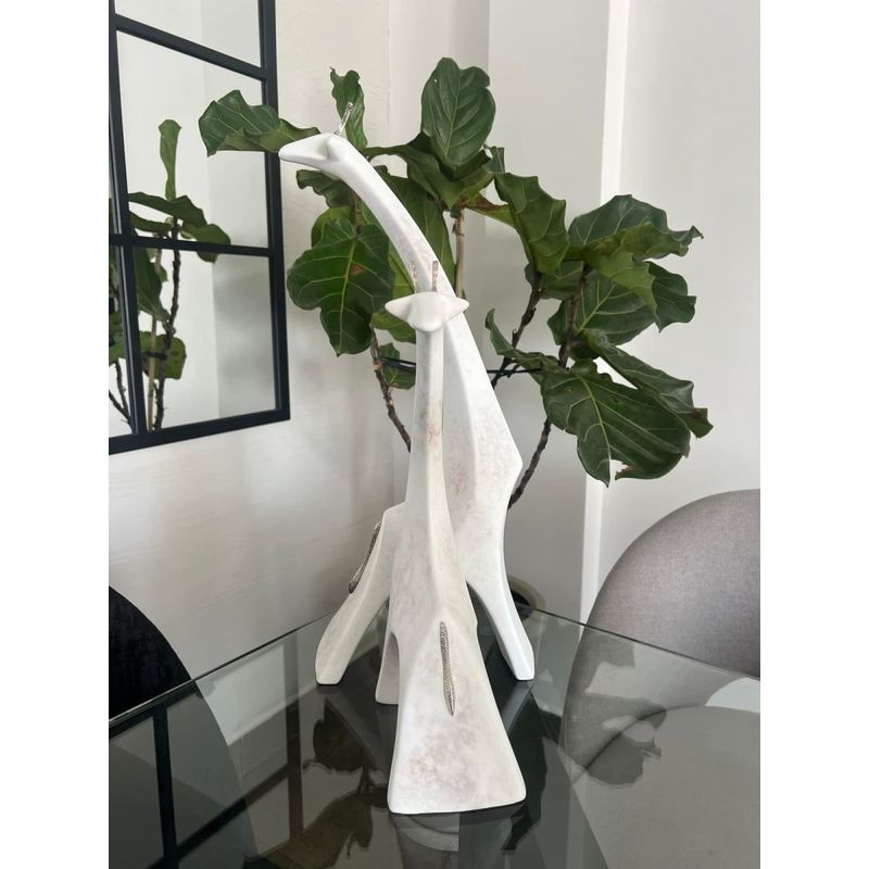 MAP DESIGN HOME - Adorno de Jirafas Nature Duo