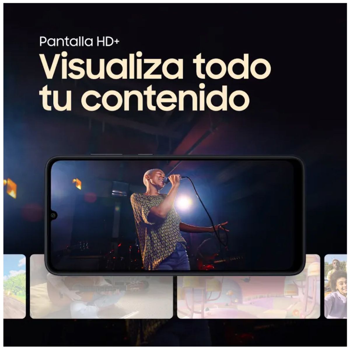 SAMSUNG - Celular Samsung Galaxy A05 64GB 4GB 67 Pulg Negro