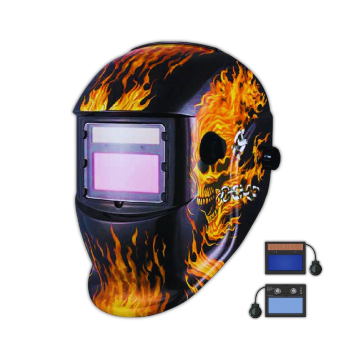 REDBO - CARETAS PARA SOLDAR FOTOSENSIBLE REDBO WH9343-2P