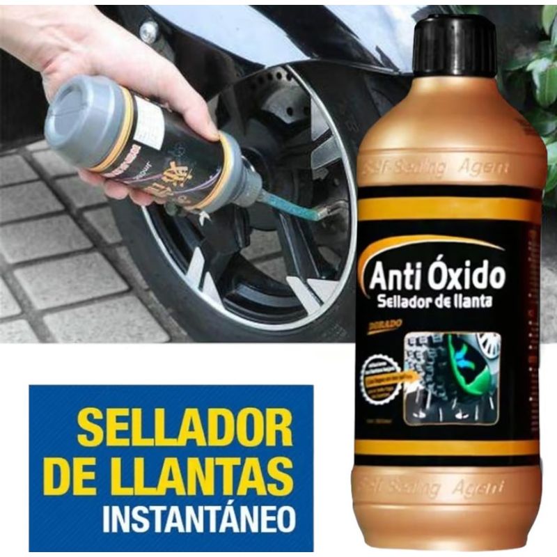 OEM - Sellador De Llanta Antióxido Para Todo Tipo De Llantas 500ml