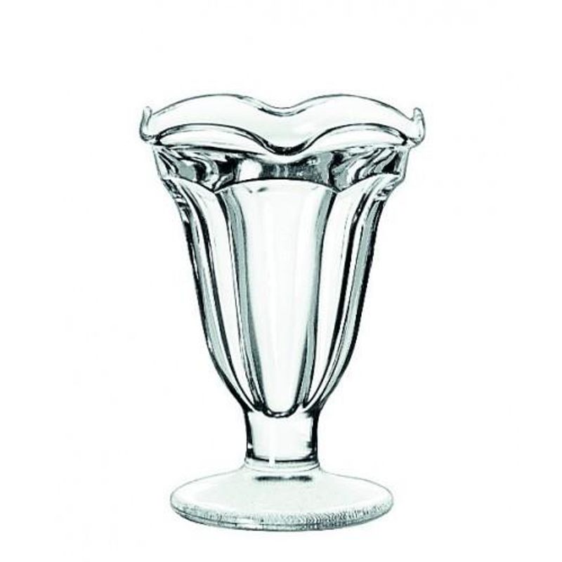 GENERICO - set de 6 copas de helado de cristal para ensaladas o jugos