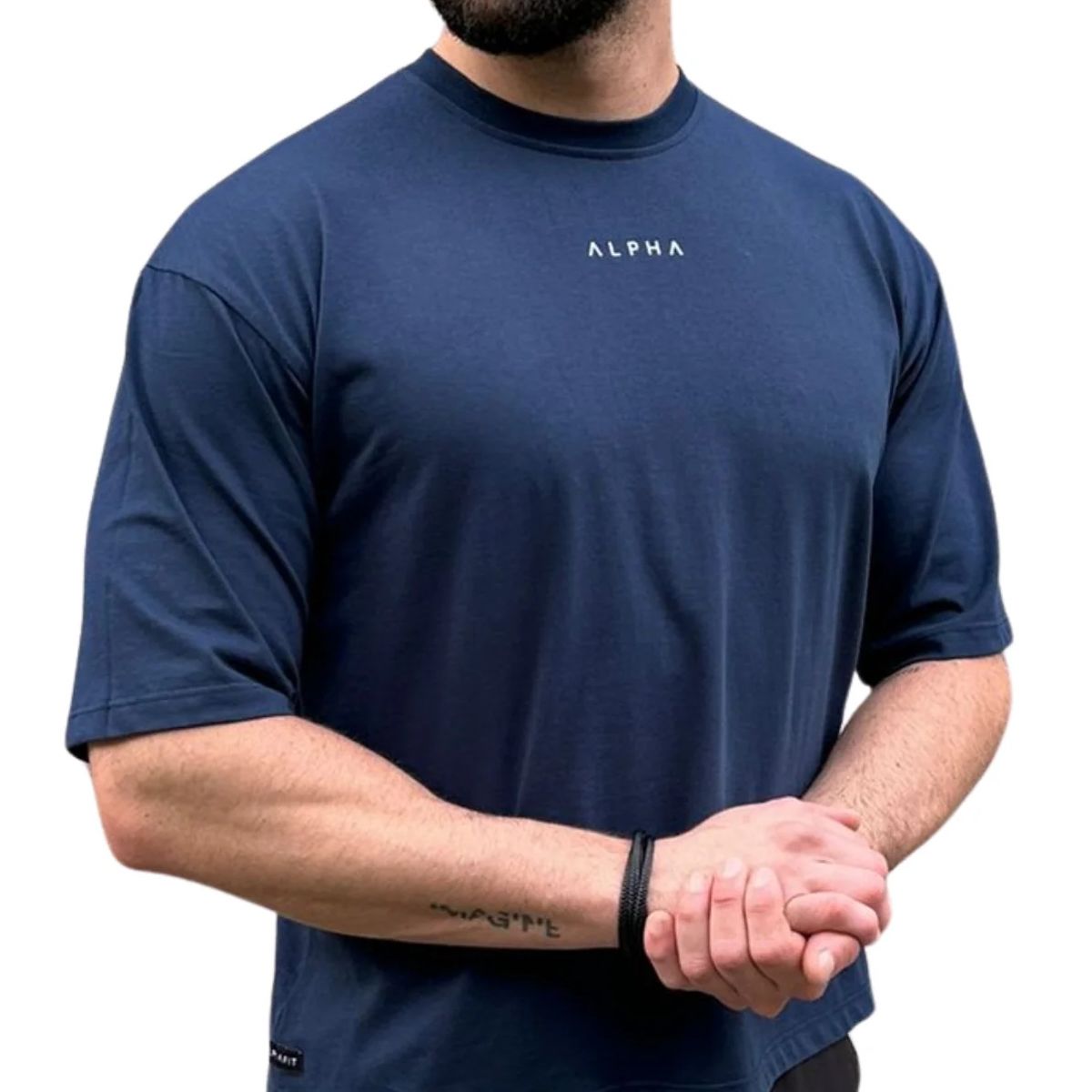 ALPHA FIT - Polo Boxy Fit Oversize de Algodón - Polo Boxyfit