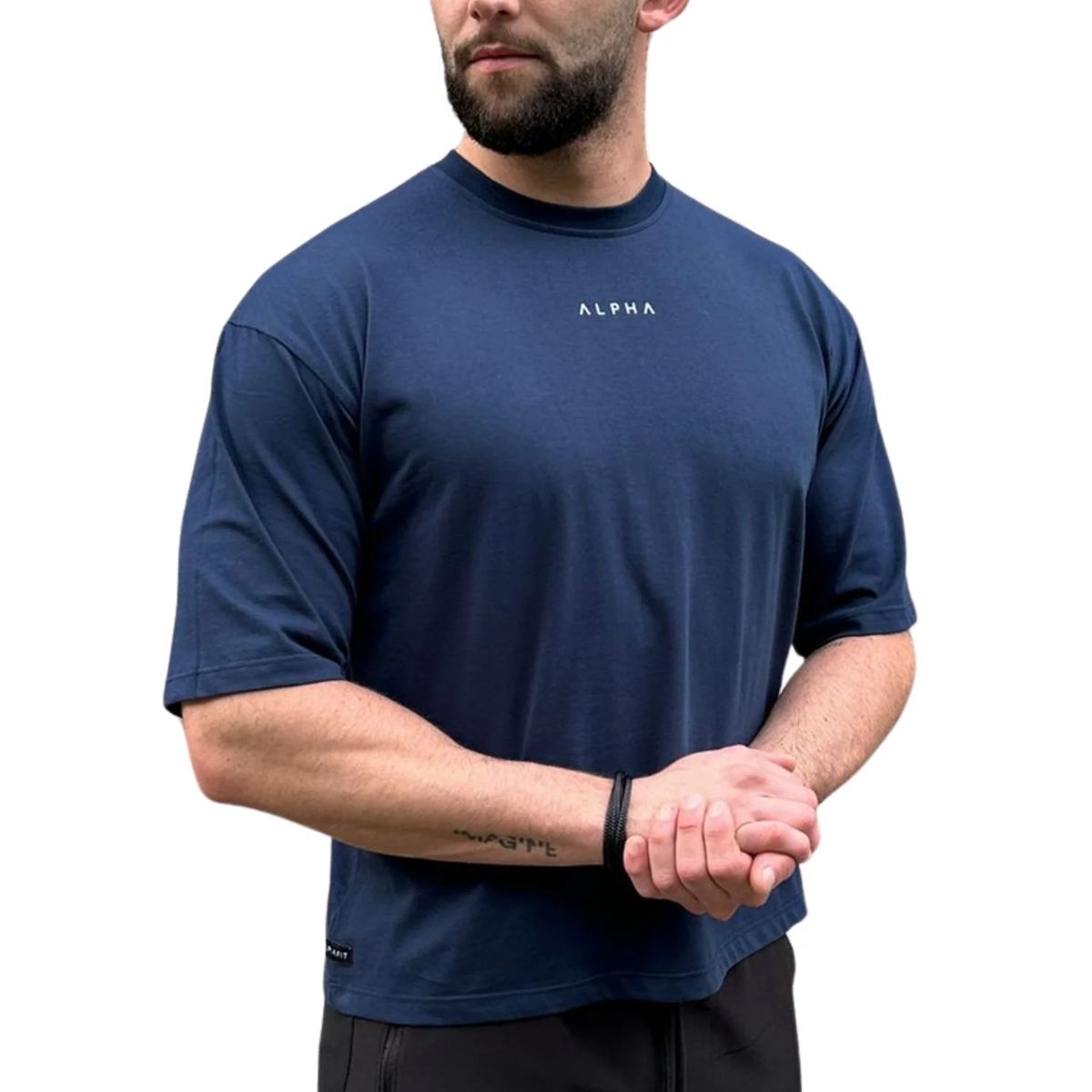 ALPHA FIT - Polo Boxy Fit Oversize de Algodón - Polo Boxyfit