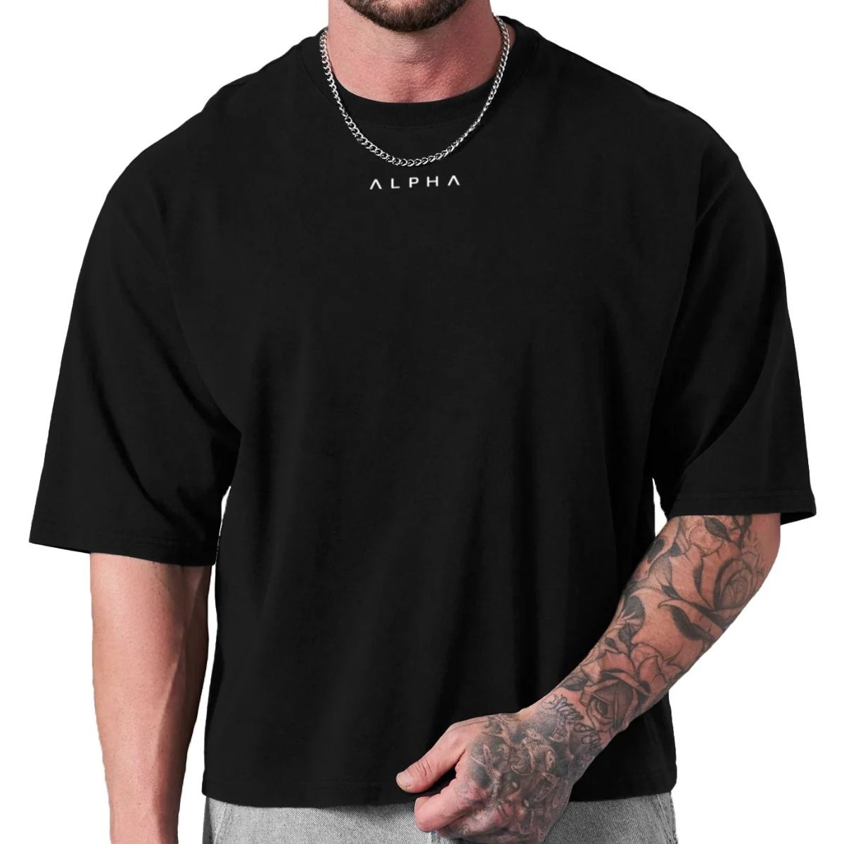 ALPHA FIT - Polo Boxy Fit Oversize de Algodón - Polo Boxyfit