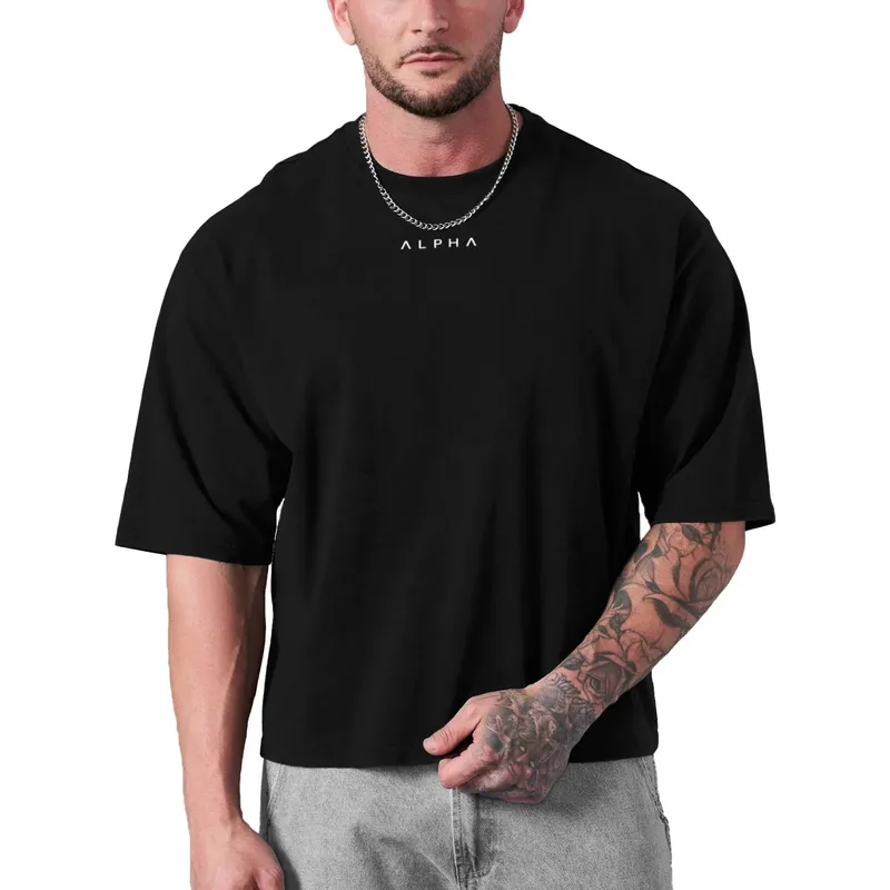 ALPHA FIT - Polo Boxy Fit Oversize de Algodón - Polo Boxyfit