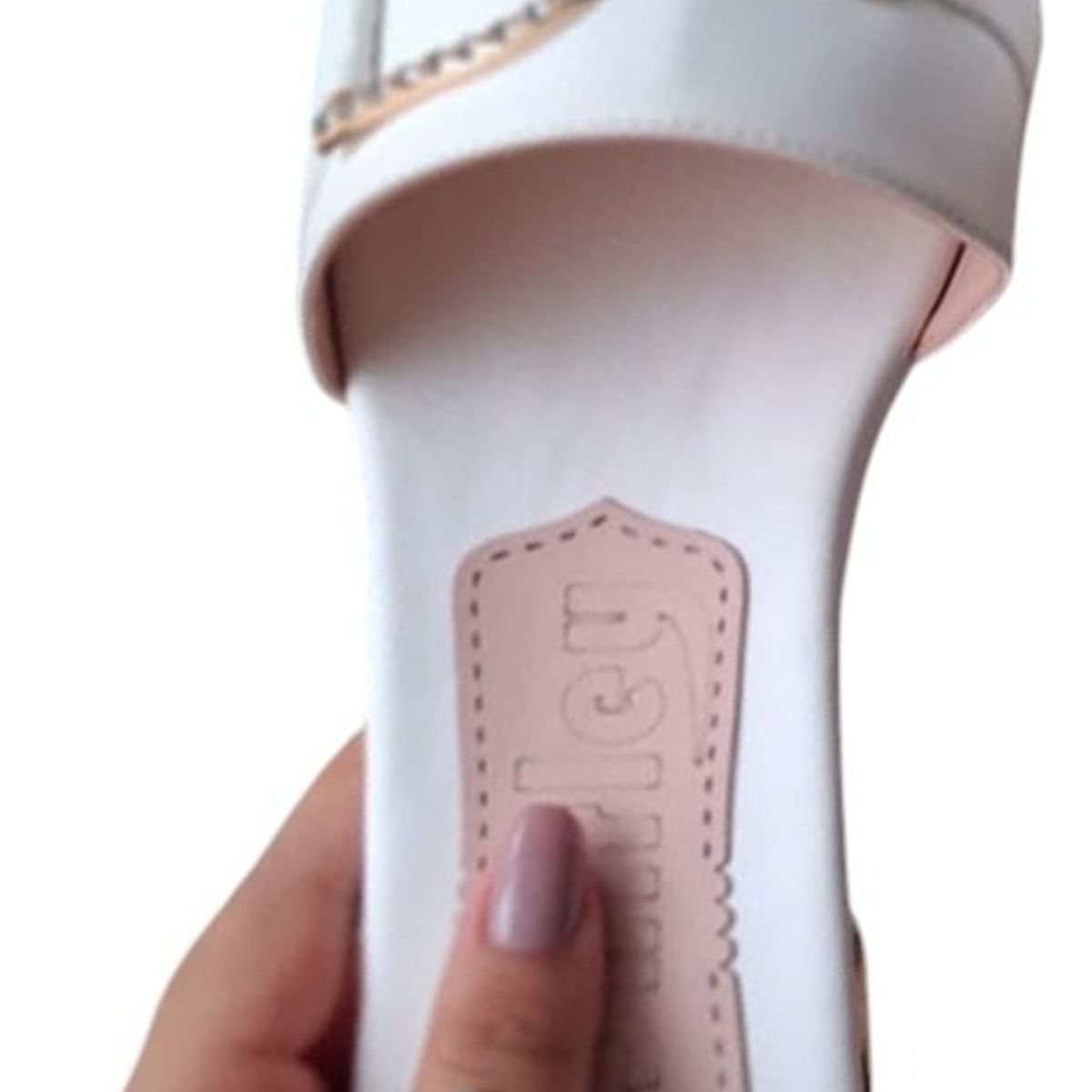 GENERICO - Sandalia Mujer Elegancia Alada 1177-40 Color Blanco