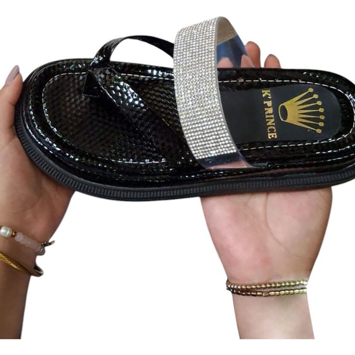 GENERICO - Sandalia Mujer Encanto Cruzado 1177-50 Color Negro