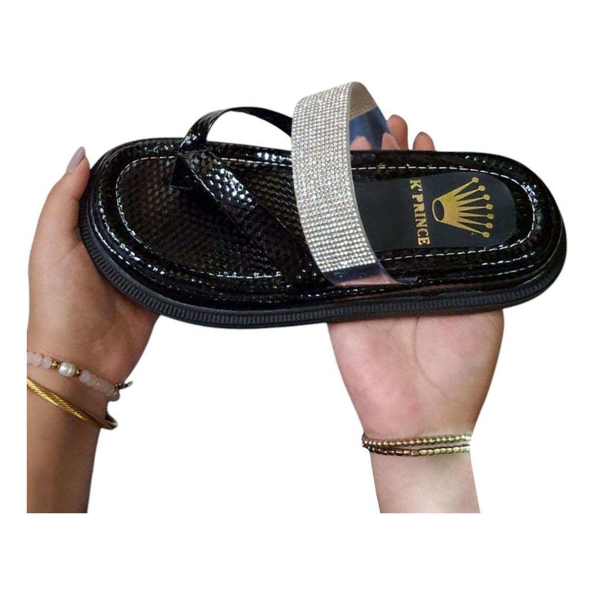 GENERICO - Sandalia Mujer Encanto Cruzado 1177-50 Color Negro