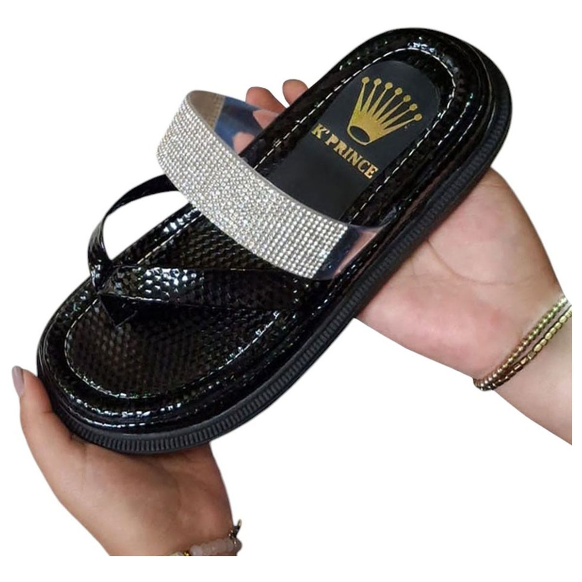 GENERICO - Sandalia Mujer Encanto Cruzado 1177-50 Color Negro