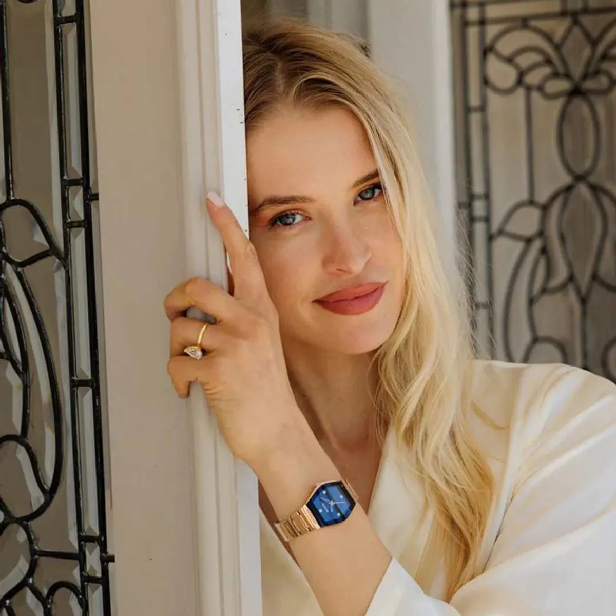 BULOVA - BULOVA GEMINI 97P158 MUJER ORO ROSA