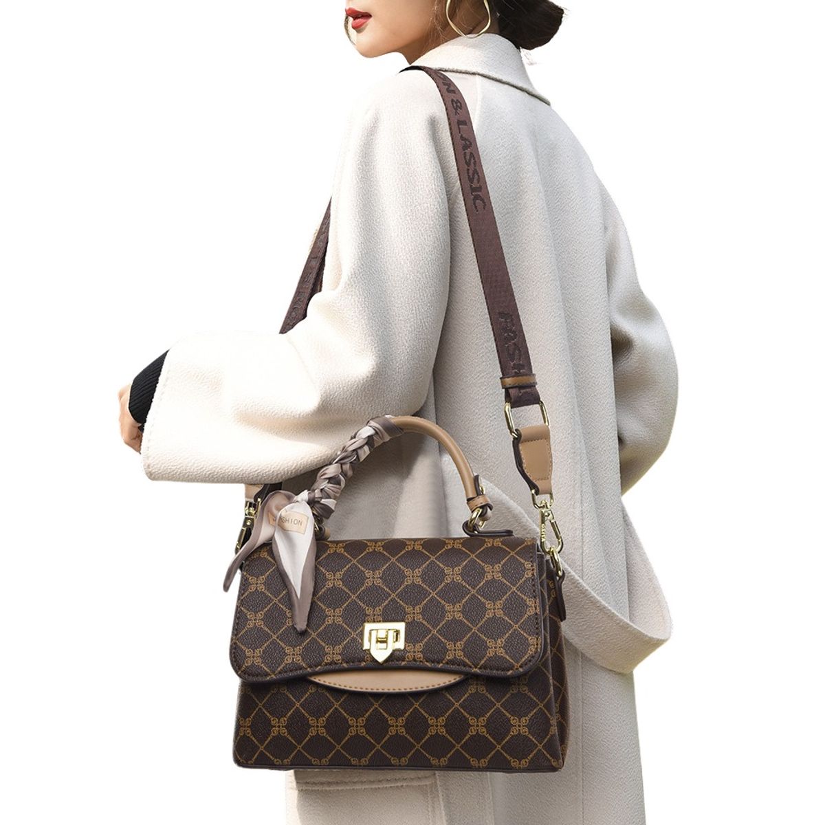 BAELLERRY - Cartera de cuero vegano PU STBZ-20 Para Dama