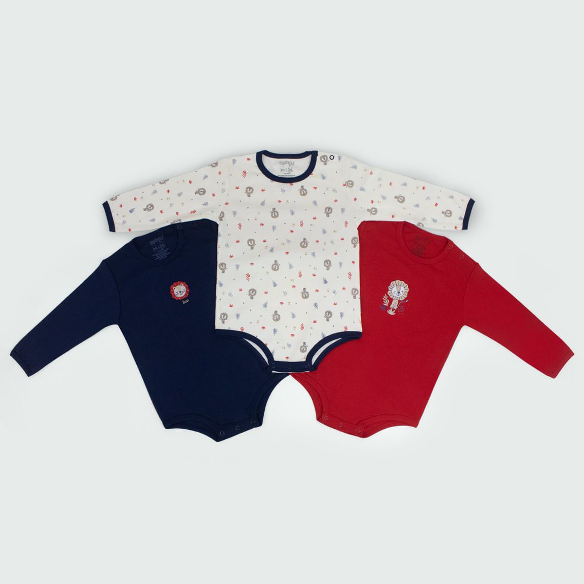 KUKULI - TRIPACK LEONCITO BEBITO 4722