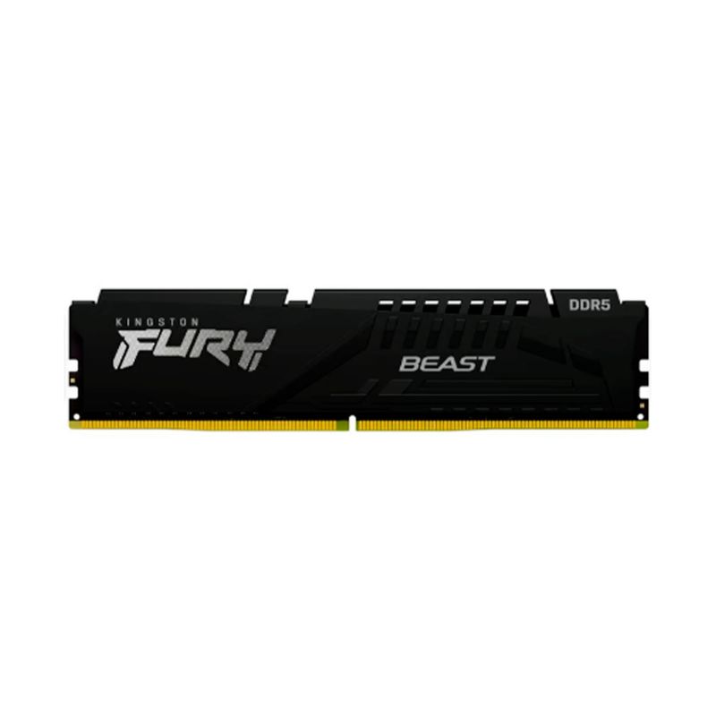 KINGSTON - MEMORIA RAM KINGSTON 8GB BEAST BLACK DDR5 CL40 5600MTS PN KF556C40BB-8