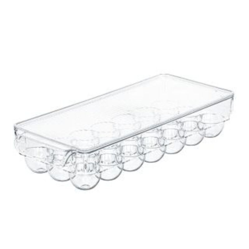 REY PLAST - Portahuevo Smart con Tapa Resistente y Apilable PC