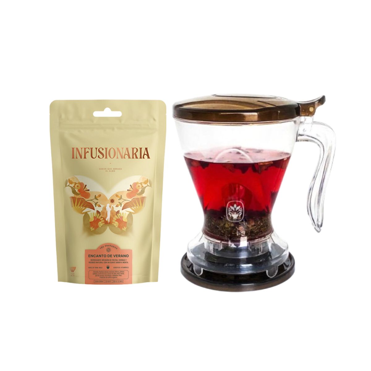 INFUSIONARIA - Tea maker - Infusor de te  con una infusión frutada 50gr