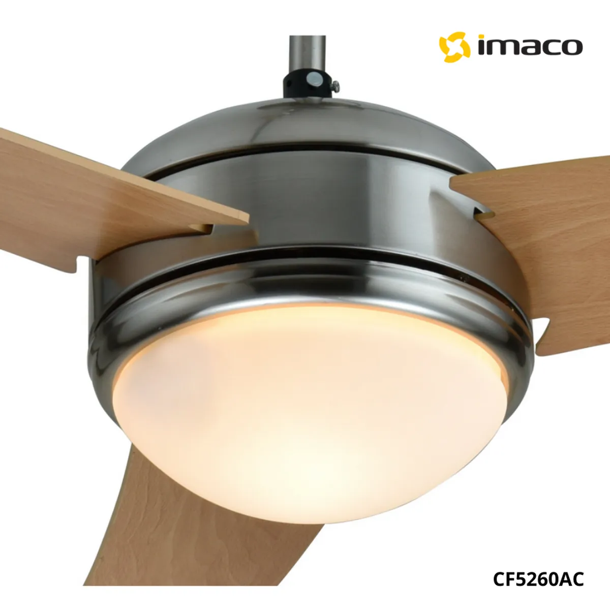 IMACO - Ventilador de techo 52 con luz y control remoto Imaco CF5260AC