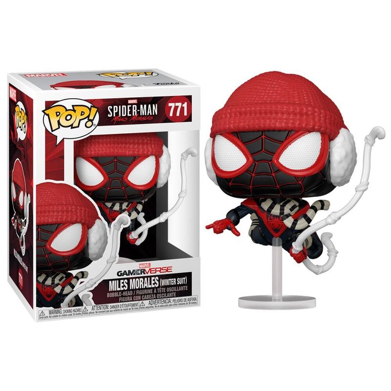 FUNKO - Funko Pop  GameVerse Spider - Miles Morales Winter Suit 771