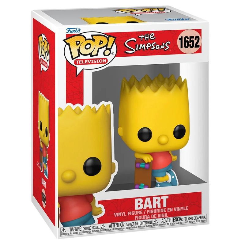 FUNKO - Funko Pop The Simpsons - Bart with Skateboard 1652