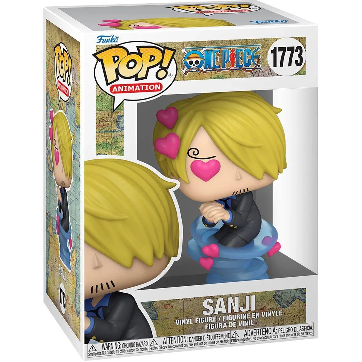 FUNKO - Funko Pop One Piece - East Blue - Sanji heart eyes 1773